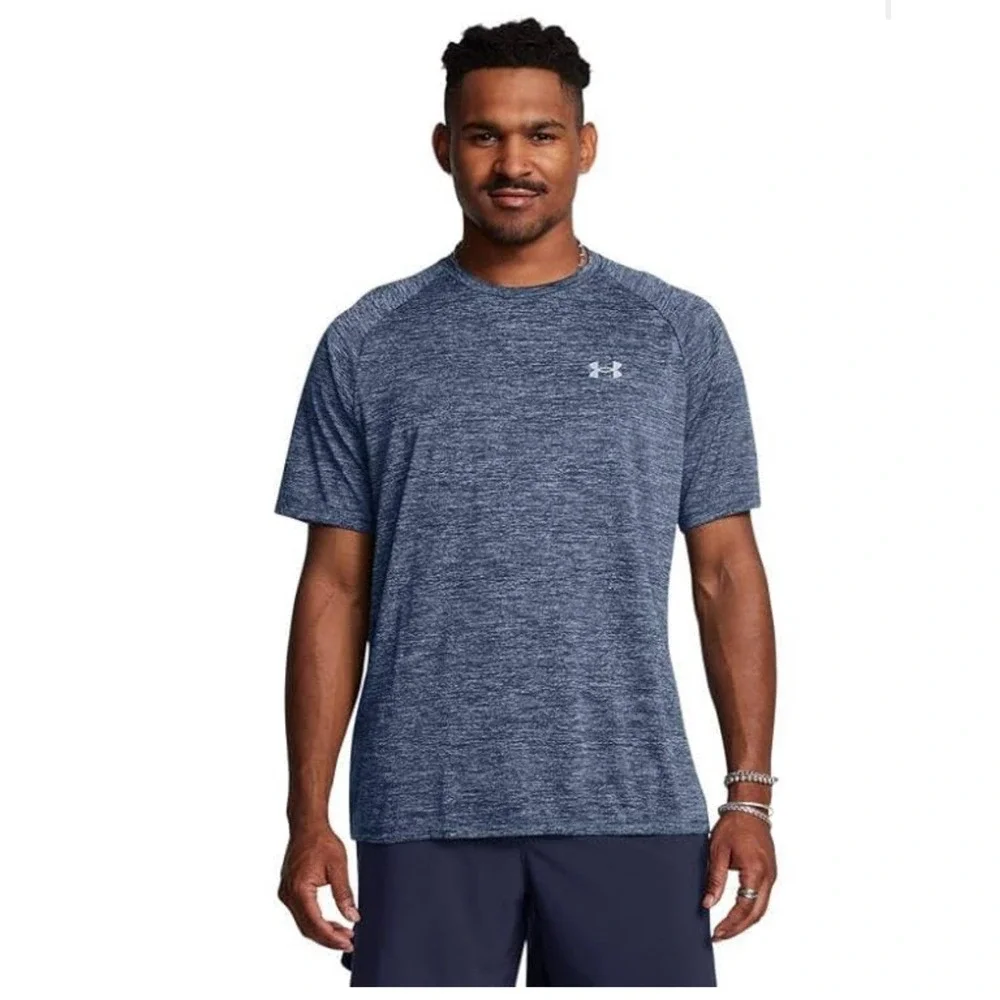 Under Armour UA Tech 2.0 T-shirt Big & Tall Blue Size 4XL New